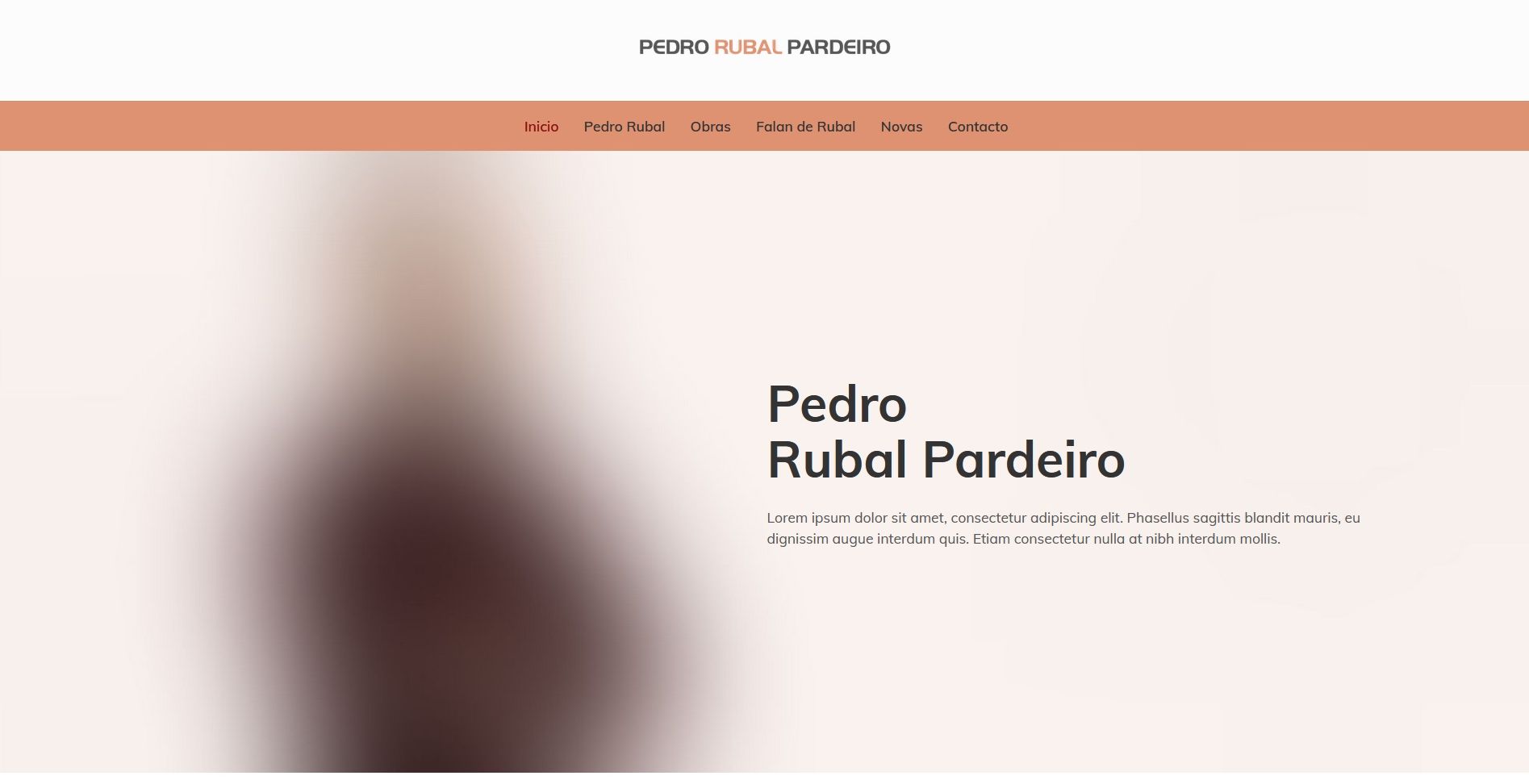 O Colectivo Egeria pon en marcha a web sobre Pedro Rubal