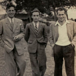 Compañeiros de comisión de festas de San Salvador de Castro de Oro, 30/06/1948